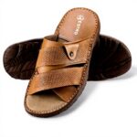 Sandales Homme Cuir ESTRO Mules Été Semelle Antidérapante