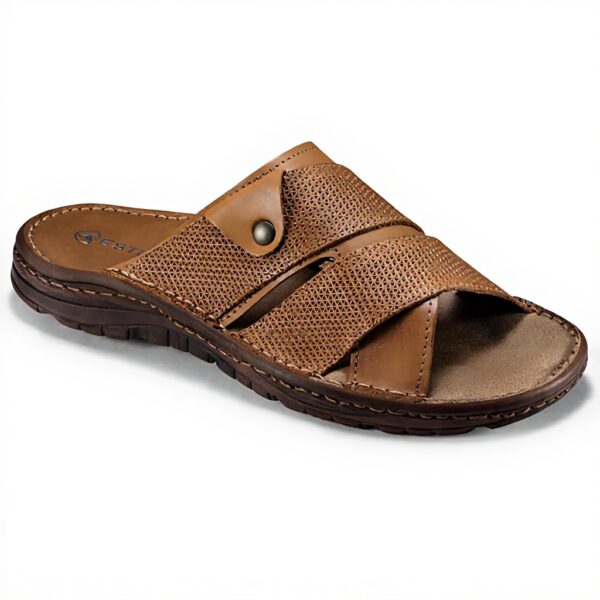 Sandales Homme Cuir ESTRO Mules Été Semelle Antidérapante