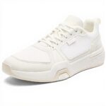 Baskets OLUKAI Anau Homme Confort Usage Quotidien Blanc