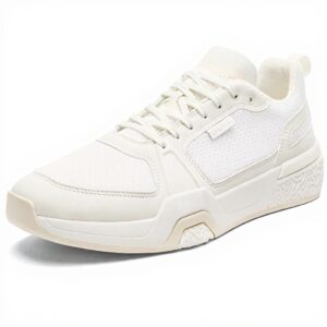 Baskets OLUKAI Anau Homme Confort Usage Quotidien Blanc