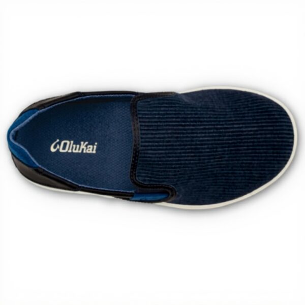 OLUKAI Baskets Laeahi Kapa Homme Bleu Trench Confort