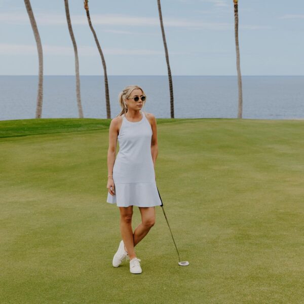 Chaussure de golf OluKai Wailea Femme cuir imperméable-4