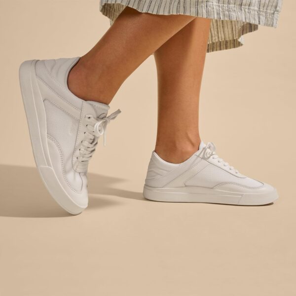 Baskets OluKai Ha'upu Hulu Femme Confort Quotidien Blanc-6