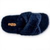 Pantoufles OLUKAI Hila Heu femme peau mouton antidérapantes