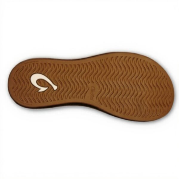 Sandales OLUKAI Huawai cuir pleine fleur femme confortable