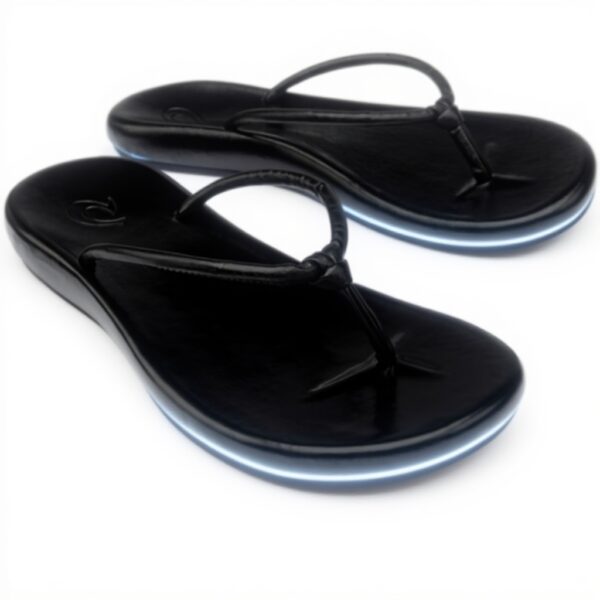 Sandales OLUKAI Huawai cuir pleine fleur femme confortable