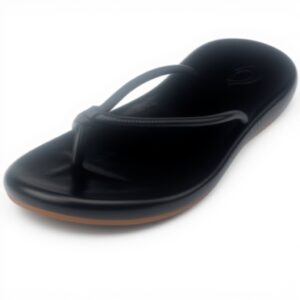 Sandales OLUKAI Huawai cuir pleine fleur femme confortable