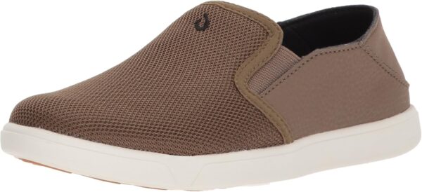 Mocassin Olukai Kahu Maka garçon fille cuir semelle-0