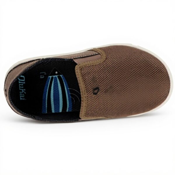 Mocassin Olukai Kahu Maka garçon fille cuir semelle