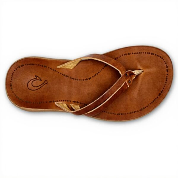 Sandales OluKai Kapehe Luana cuir pleine fleur confort femme