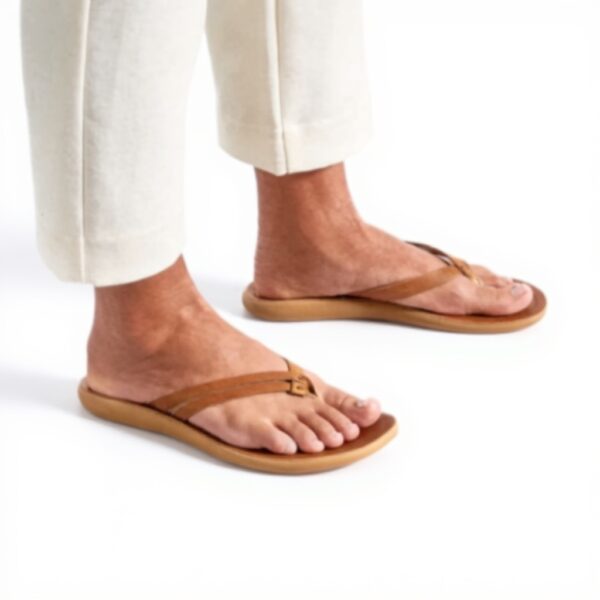 Sandales OluKai Kapehe Luana cuir pleine fleur confort femme