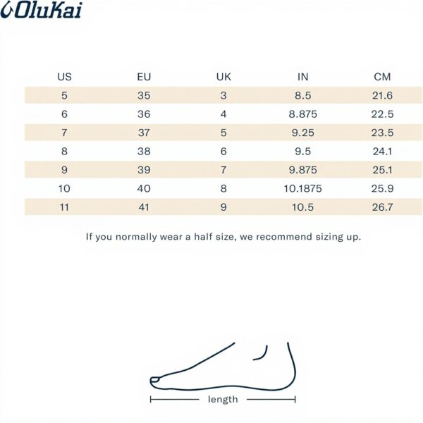 Sandales OluKai Kapehe Luana cuir pleine fleur confort femme