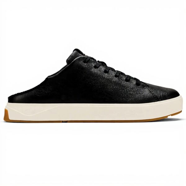 Baskets OLUKAI Laeahi cuir homme talon tombant confort
