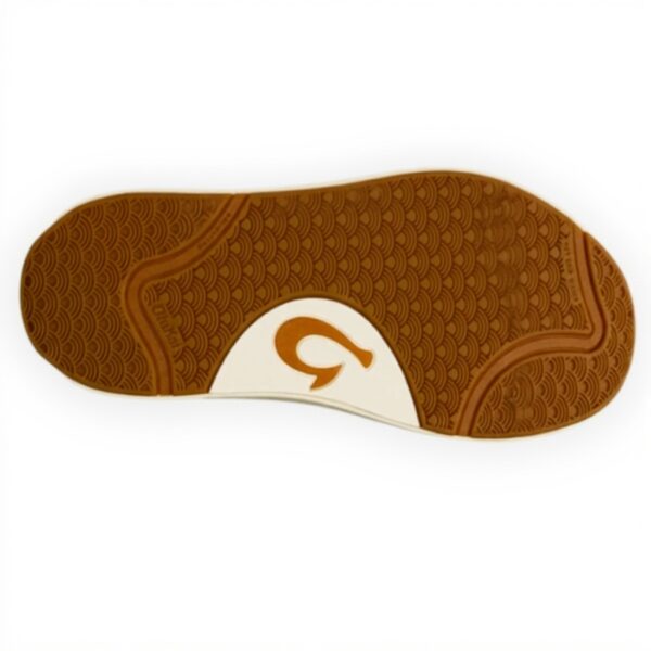 Baskets OLUKAI Laeahi cuir homme talon tombant confort