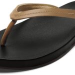 Sandales OLUKAI Lalahi cuir léger maintien voûte plantaire-0