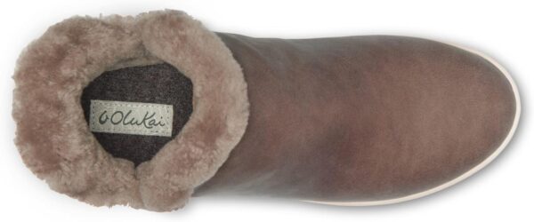 Bottes OLUKAI Malua Hulu cuir nubuck imperméable femme-1