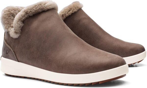 Bottes OLUKAI Malua Hulu cuir nubuck imperméable femme-4