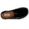 Mocassin OluKai Moloa Homme Cuir Noir Toffee Chaussure