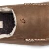 Chaussons Olukai Moloa Homme Cuir Nubuck Doublure Mouton-5