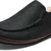 Pantoufles OLUKAI Moloa Homme Cuir Doublure Peau Mouton-0