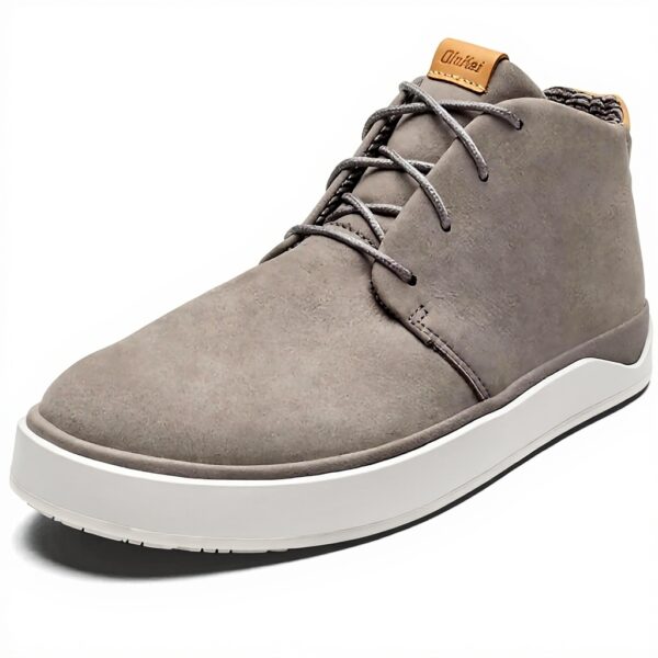 Bottes homme OLUKAI cuir imperméable confort graphite