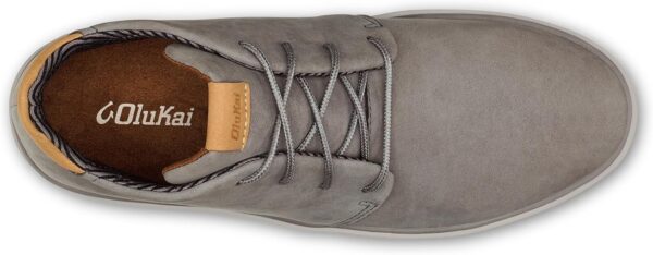 Bottes homme OLUKAI cuir imperméable confort graphite-2