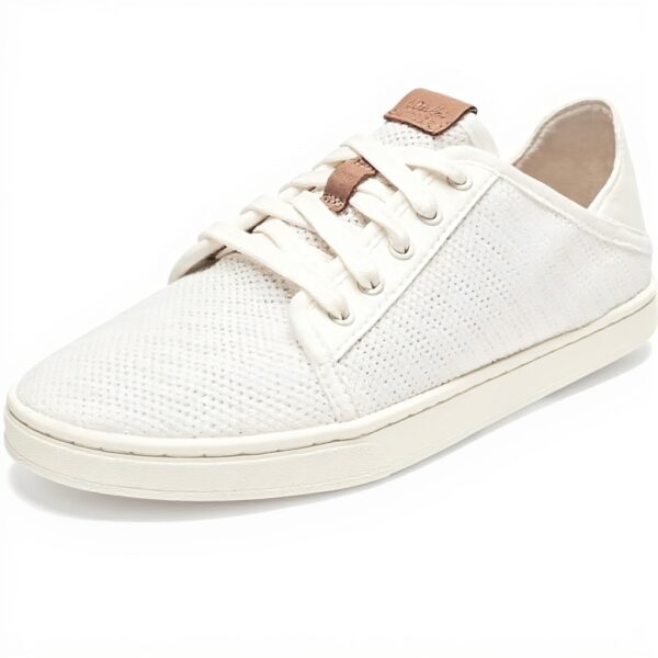 Baskets OluKai Pehuea Li Blanc Maille Léger Femme