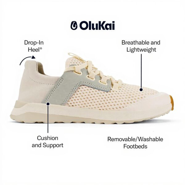 Baskets femme OLUKAI Wailuku maille respirante semelle