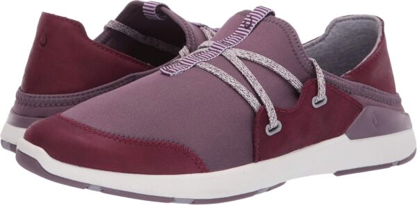 Chaussures OLUKAI Miki Li Femme Suède Semelle Caoutchouc-0