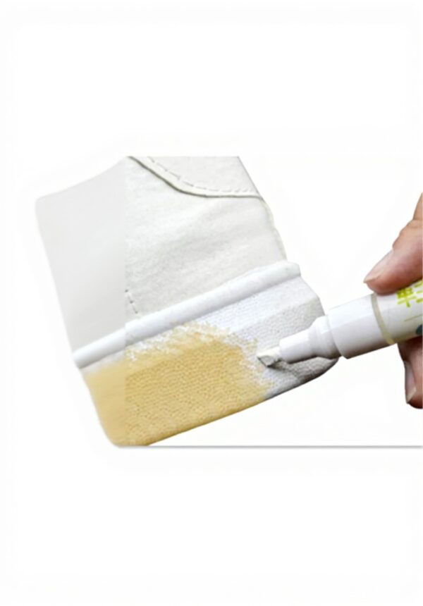 Stylo réparation chaussures blanc 3 pièces PP facile à