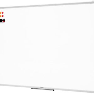 Tableau blanc magnétique Amazon Basics aluminium effaçable à-0