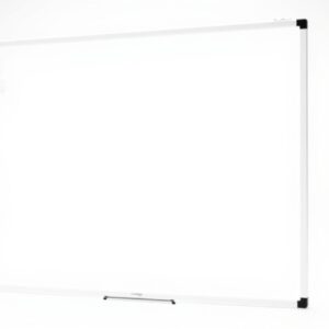 Tableau blanc magnétique Amazon Basics aluminium effaçable à