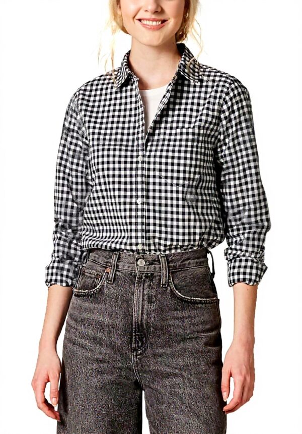 Chemise femme Amazon Essentials popeline manches longues