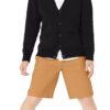 Cardigan garçon coton uniforme Amazon Essentials col V-4