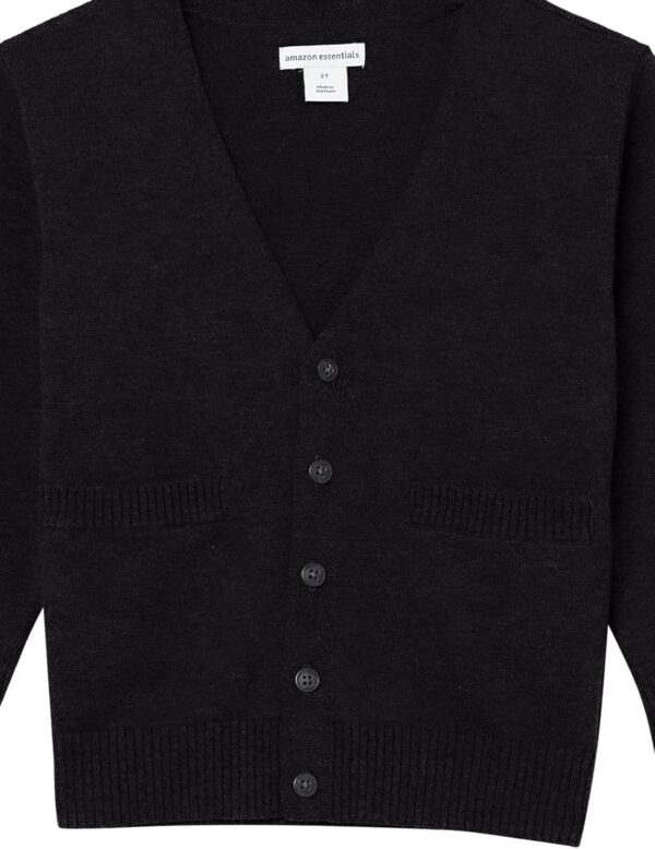 Cardigan garçon coton uniforme Amazon Essentials col V-8