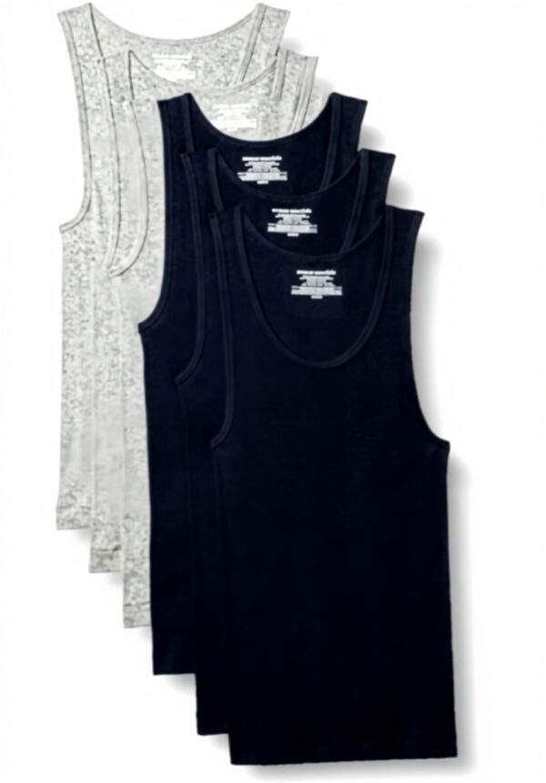 Maillots de corps homme Amazon Essentials lot 6 coton léger