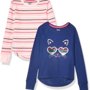 T-shirt thermique fille Amazon Essentials manches longues-0