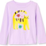 T-shirts manches longues fille Amazon Essentials coton-0