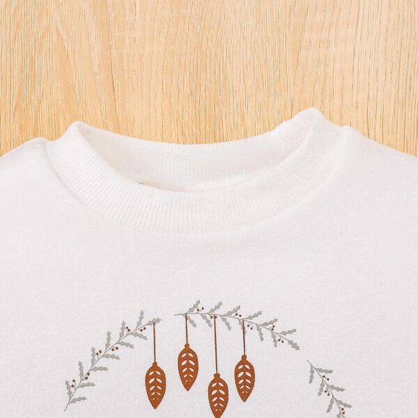 Combinaison AMDOLE Noël Lettres Bébé Garçons Filles Volant-2