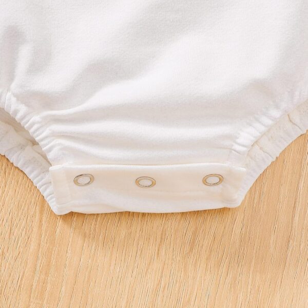 Combinaison AMDOLE Noël Lettres Bébé Garçons Filles Volant-6