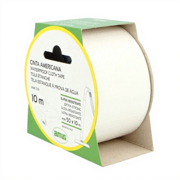 Ruban adhésif blanc Amig fixation extra forte étanche
