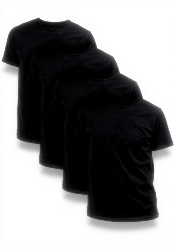 T-shirt homme Basic Treasure lot 4 coton confort coupe ample
