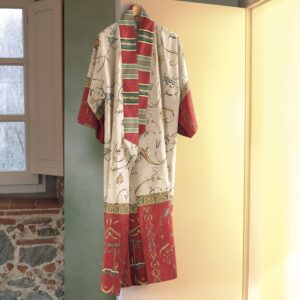 Peignoir de bain Bassetti Granfoulard Oplontis V8 Rouge-0