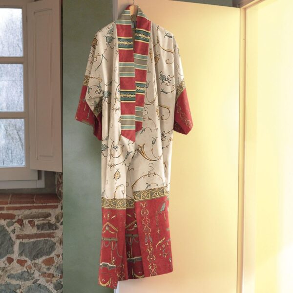 Peignoir de bain Bassetti Granfoulard Oplontis V8 Rouge-0