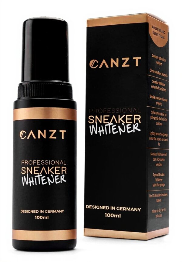 Cirage blanc baskets Canzt Sneaker Whitener 100ml cuir daim