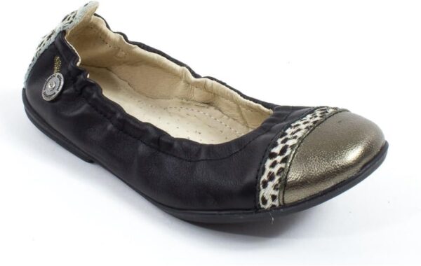 Ballerines Catimini Fille Noir Milan Chaussures Plat-1