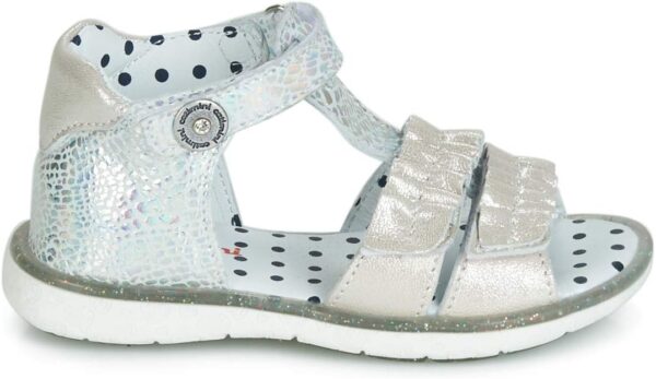 Sandales Catimini BIRA Filles Argenté Beige 25-1