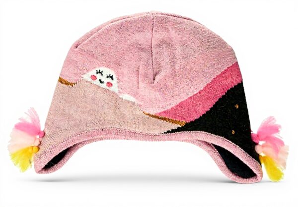 Bonnet bébé fille Catimini Rose M Polyamide Viscose