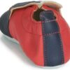 Chaussons Garçon Catimini CALURA Marine Rouge Confort-4