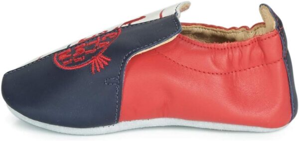 Chaussons Garçon Catimini CALURA Marine Rouge Confort-3